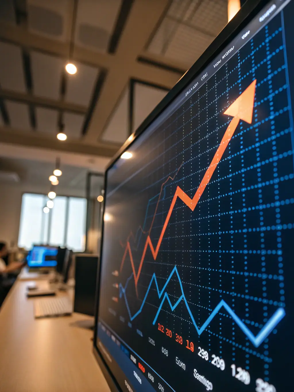 A graph showing increasing social media engagement metrics, such as likes, shares, and comments, against a clean, professional background.