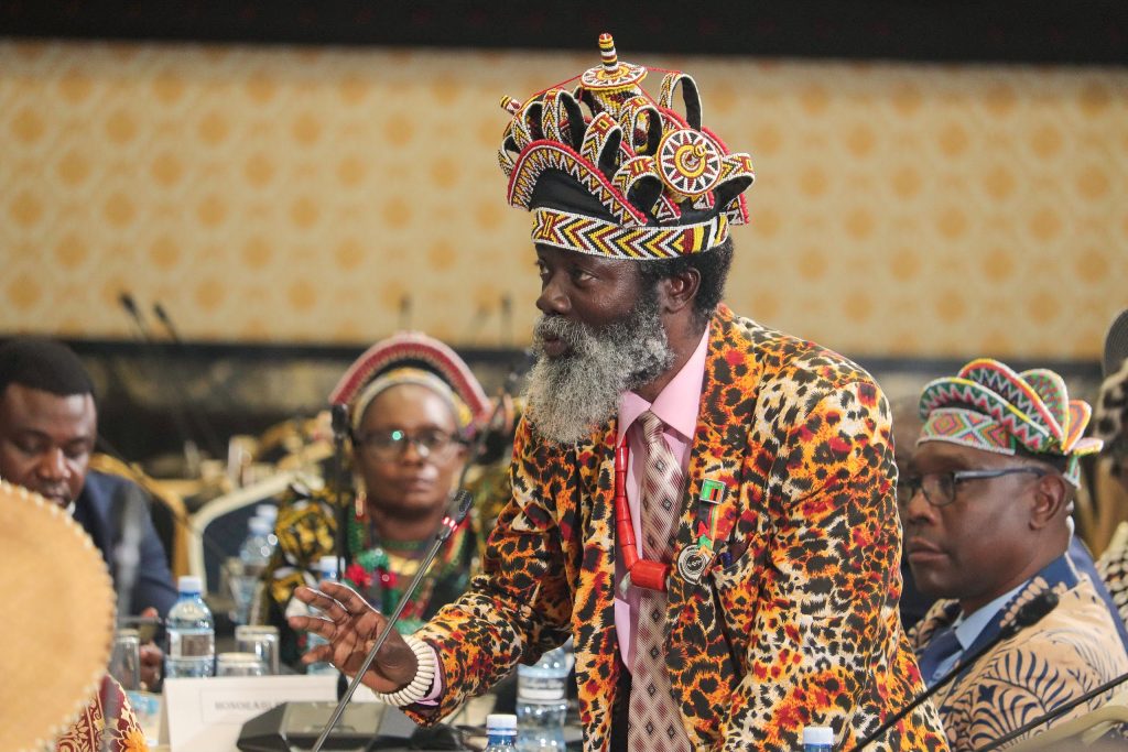 Traditional leaders at the African Traditional Leaders Conference