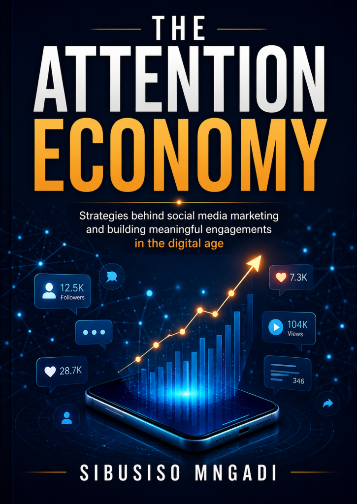 Cover of The Attention Economy by Sibusiso Mngadi